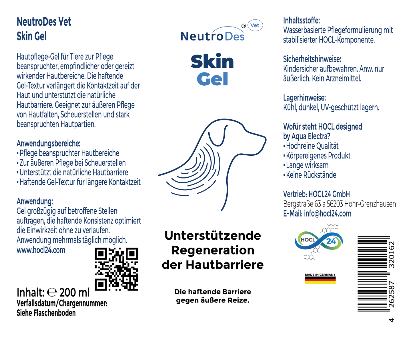 NeutroDes Vet Skin Gel 200ml