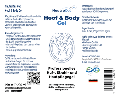 NeutroDes Vet Hoof & Body Gel 200 ml