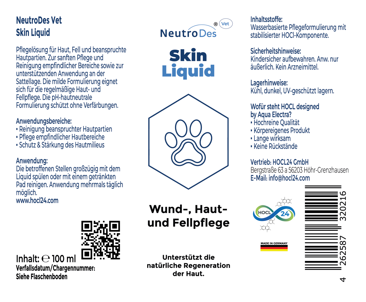 NeutroDes Vet Skin Liquid 100ml
