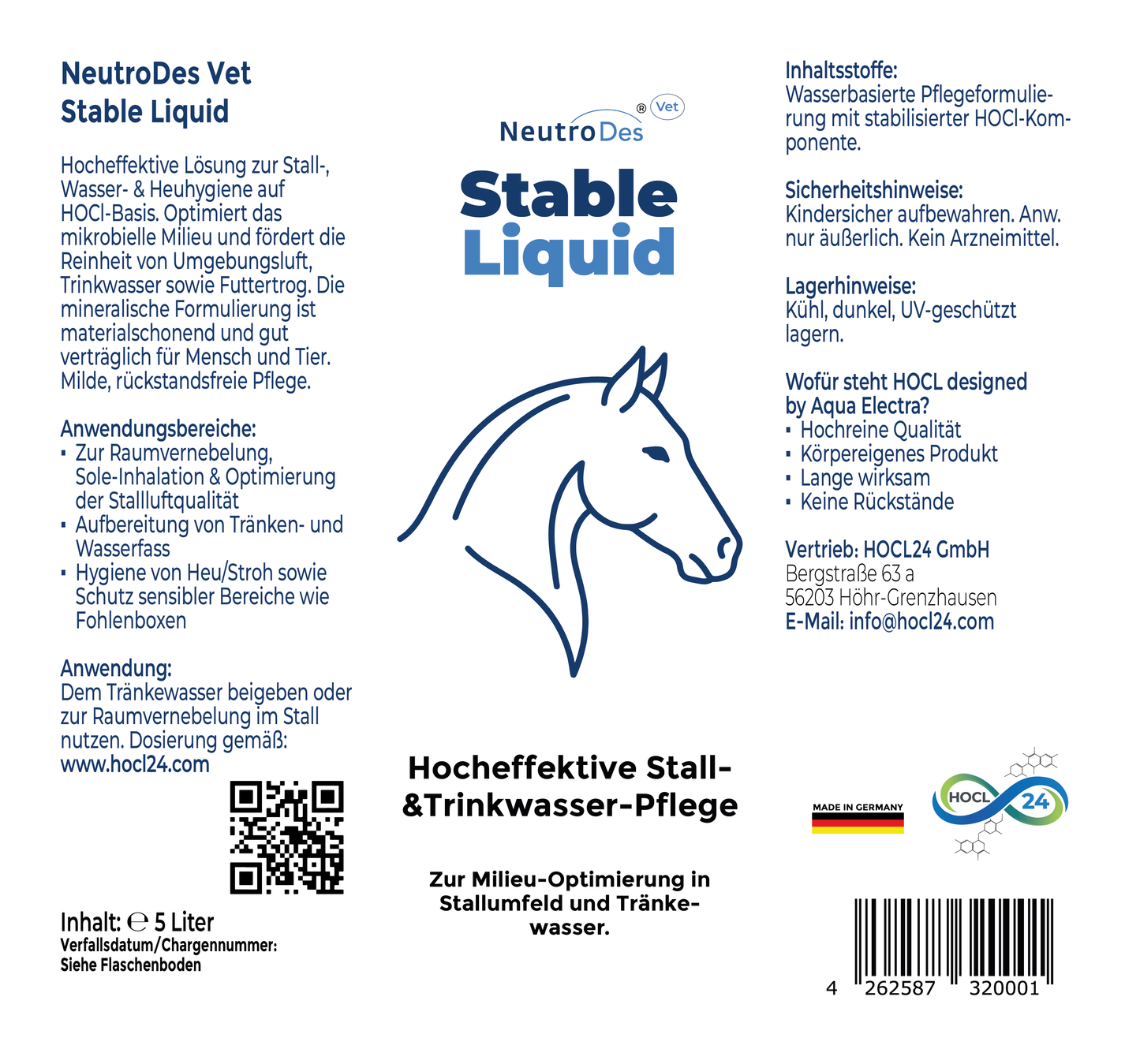 NeutroDes Vet Stable Liquid 5L